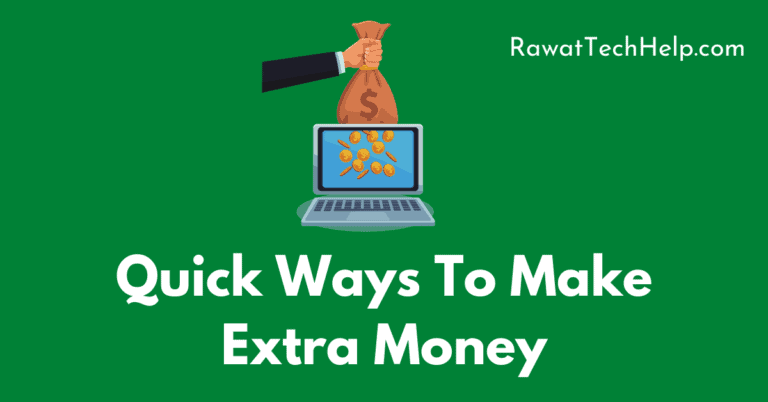 10 Quick ways to make extra money in your spare time