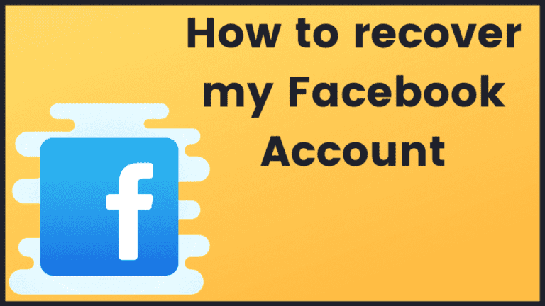How to recover my Facebook account? Step by step guide